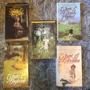 📚 Anne of Green Gables Series Books 📚 1,2,4,6,&7